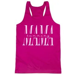 Women's Racerback Performance Tank Top - Running Mama -goneforarun Sales 2023 tr 47311 PINK MAIN