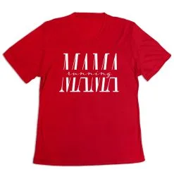Women's Short Sleeve Tech Tee - Running Mama -goneforarun Sales 2023 tr 47312 RED MAIN