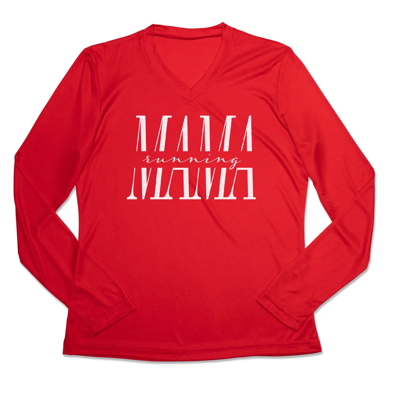 Women's Long Sleeve Tech Tee - Running Mama 8 Women's Long Sleeve Tech Tee - Running Mama - Image 6