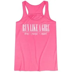 Flowy Racerback Tank Top - Run Like A Girl®