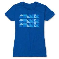 Women's Everyday Runners Tee - Run Repeat -goneforarun Sales 2023 tr 47337 ROYAL FLAT