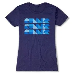 Women's Everyday Runners Tee - Run Repeat -goneforarun Sales 2023 tr 47337 STORMINDIGO FLAT