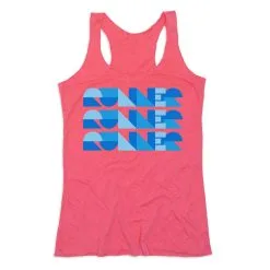 Women's Everyday Tank Top - Run Repeat -goneforarun Sales 2023 tr 47340 PINK MAIN
