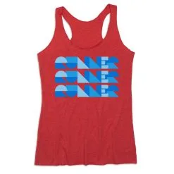 Women's Everyday Tank Top - Run Repeat -goneforarun Sales 2023 tr 47340 RED MAIN