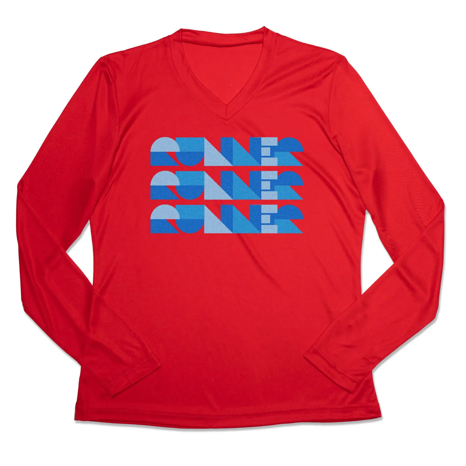 Women's Long Sleeve Tech Tee - Run Repeat 8 Women's Long Sleeve Tech Tee - Run Repeat - Image 6