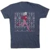 Running Short Sleeve T-Shirt - Heart Sweater Run -goneforarun Sales 2023 tr 47364 NAVY FLAT