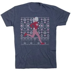 Running Short Sleeve T-Shirt - Heart Sweater Run