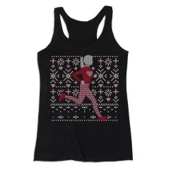 Women's Everyday Tank Top - Heart Sweater Run -goneforarun Sales 2023 tr 47366 BLACK MAIN