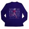 Women's Long Sleeve Tech Tee - Heart Sweater Run -goneforarun Sales 2023 tr 47369 ROYAL MAIN