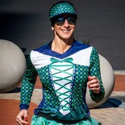 Women's Running Long Sleeve Performance Tee - Leprechaun