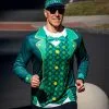 Men's Running Long Sleeve Performance Tee - Leprechaun -goneforarun Sales 2023 tr 47376 LIFESTYLE 1