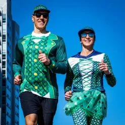 Women's Running Long Sleeve Performance Tee - Leprechaun -goneforarun Sales 2023 tr 47376 LIFESTYLE 4