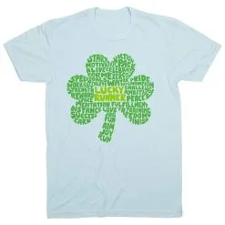 Running Short Sleeve T-Shirt - Lucky Runner -goneforarun Sales 2023 tr 47389 LIGHTBLUE FLAT