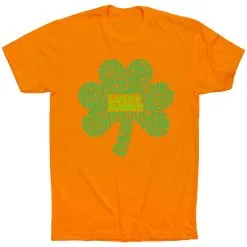 Running Short Sleeve T-Shirt - Lucky Runner -goneforarun Sales 2023 tr 47389 ORANGE FLAT