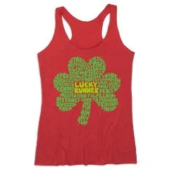 Women's Everyday Tank Top - Lucky Runner 18 Women's Everyday Tank Top - Lucky Runner -goneforarun Sales 2023 tr 47391 RED MAIN