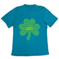 Women's Short Sleeve Tech Tee - Lucky Runner -goneforarun Sales 2023 tr 47393 LIGHTBLUE MAIN