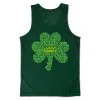 Men's Running Performance Tank Top - Lucky Runner -goneforarun Sales 2023 tr 47399 GREEN MAIN