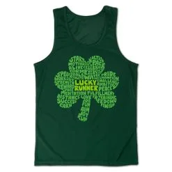 Men's Running Performance Tank Top - Lucky Runner