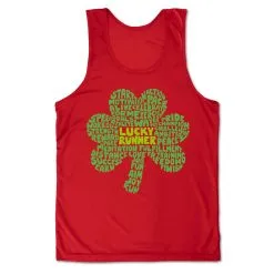 Men's Running Performance Tank Top - Lucky Runner 20 Men's Running Performance Tank Top - Lucky Runner -goneforarun Sales 2023 tr 47399 RED MAIN