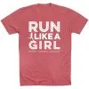 Running Short Sleeve T-Shirt - Run Like A Girl® Road -goneforarun Sales 2023 tr 47402 MAUVE FLAT