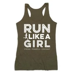 Women's Everyday Tank Top - Run Like A Girl® Road -goneforarun Sales 2023 tr 47404 OLIVE MAIN