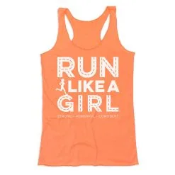 Women's Everyday Tank Top - Run Like A Girl® Road -goneforarun Sales 2023 tr 47404 PEACH MAIN