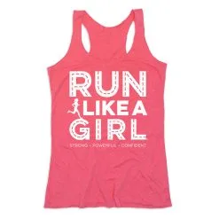 Women's Everyday Tank Top - Run Like A Girl® Road -goneforarun Sales 2023 tr 47404 PINK MAIN