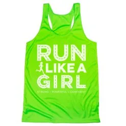 Women's Racerback Performance Tank Top - Run Like A Girl® Road 15 Women's Racerback Performance Tank Top - Run Like A Girl® Road -goneforarun Sales 2023 tr 47405 LIME MAIN
