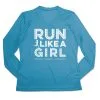 Women's Long Sleeve Tech Tee - Run Like A Girl® Road -goneforarun Sales 2023 tr 47407 CAROLINA MAIN