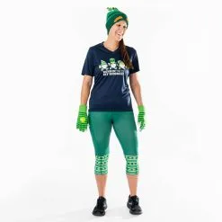 Running Performance Capris - Leprechaun 24 Running Performance Capris - Leprechaun -goneforarun Sales 2023 tr 47415 FRONT 1