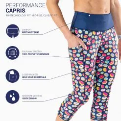 Running Performance Capris - Donuts -goneforarun Sales 2023 tr 47427 DETAILS