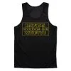 Men's Running Performance Tank Top - May The Course Be With You -goneforarun Sales 2023 tr 47493 BLACK MAIN