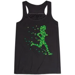 Flowy Racerback Tank Top - Lucky Runner Girl 13 Flowy Racerback Tank Top - Lucky Runner Girl -goneforarun Sales 2023 tr 47509 BLACK MAIN