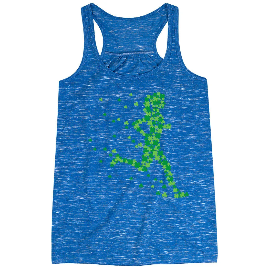 Flowy Racerback Tank Top - Lucky Runner Girl 8 Flowy Racerback Tank Top - Lucky Runner Girl - Image 6
