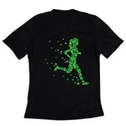 Women's Short Sleeve Tech Tee - Lucky Runner Girl 12 Women's Short Sleeve Tech Tee - Lucky Runner Girl -goneforarun Sales 2023 tr 47512 BLACK MAIN