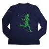 Women's Long Sleeve Tech Tee - Lucky Runner Girl -goneforarun Sales 2023 tr 47513 NAVY MAIN