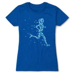 Women's Everyday Runners Tee - Patriotic Runner Girl -goneforarun Sales 2023 tr 47521 ROYAL MAIN