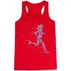 Flowy Racerback Tank Top - Patriotic Runner Girl -goneforarun Sales 2023 tr 47523 RED MAIN
