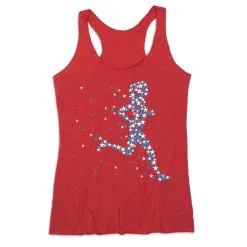 Women's Everyday Tank Top - Patriotic Runner Girl -goneforarun Sales 2023 tr 47524 RED MAIN