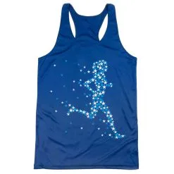 Women's Racerback Performance Tank Top - Patriotic Runner Girl -goneforarun Sales 2023 tr 47525 ROYAL MAIN