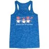 Flowy Racerback Tank Top - Runnin' With My Patriotic Gnomies