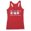 Women's Everyday Tank Top - Runnin' With My Patriotic Gnomies -goneforarun Sales 2023 tr 47554 RED MAIN