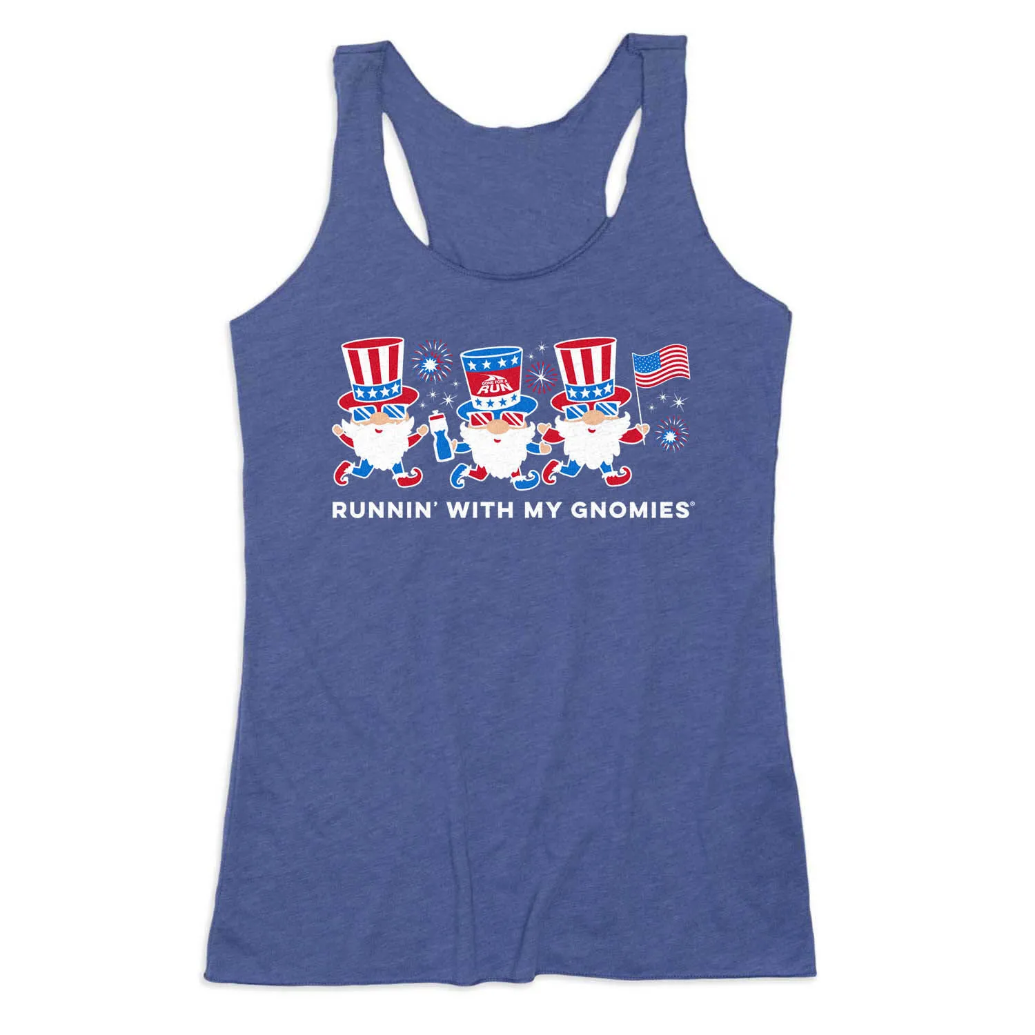 Women's Everyday Tank Top - Runnin' With My Patriotic Gnomies 9 Women's Everyday Tank Top - Runnin' With My Patriotic Gnomies - Image 7