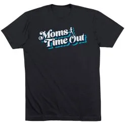 Running Short Sleeve T-Shirt - Moms Time Out -goneforarun Sales 2023 tr 47567 BLACK MAIN