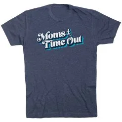 Running Short Sleeve T-Shirt - Moms Time Out -goneforarun Sales 2023 tr 47567 NAVY MAIN