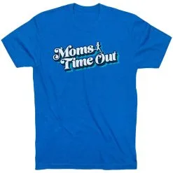 Running Short Sleeve T-Shirt - Moms Time Out -goneforarun Sales 2023 tr 47567 ROYAL MAIN