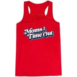 Flowy Racerback Tank Top - Moms Time Out -goneforarun Sales 2023 tr 47568 RED MAIN