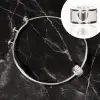 Sterling Silver Adjustable Bangle Bracelet - Love To Run 1 Sterling Silver Adjustable Bangle Bracelet - Love To Run -goneforarun Sales 2023 tr 47579