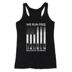 Women's Everyday Tank Top - Because Of The Brave -goneforarun Sales 2023 tr 47590 BLACK MAIN