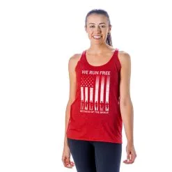 Women's Everyday Tank Top - Because Of The Brave -goneforarun Sales 2023 tr 47590 RED MODEL